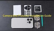 iPhone 15 Pro Max Camera Lens Protector Installation Video