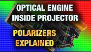 Fixing Projector LCD Optics + Polarisers Explained, How To Troubleshoot projector image problem.