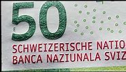 Switzerland Banknote - Security Features 50 Swiss Franc - 9th Issue 2016