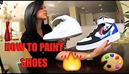 How To Paint Your Shoes Tutorial: Restore And Customize With Angelus Paint! FULL Timelapse