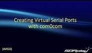 Creating virtual COM ports with com0com