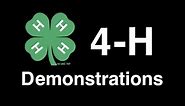 4-H Demonstrations - 2023 Compilation Video