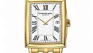 Raymond Weil Toccata Quartz White Dial Gold Bracelet Watch, 22.6mm x 28.1mm - 5925-P-00300