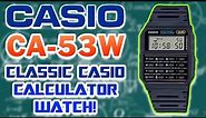 Casio CA-53W ⌚️ Vintage Classic - The Casio Calculator Watch 🧮 #casio #calculator #vintage #review