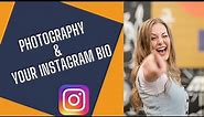 Instagram Tips for Photographers Instagram Bios