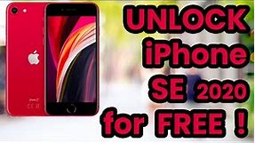 How to Unlock an iPhone SE 2020 2nd Gen for FREE from AT&T, T-Mobile, Verizon...