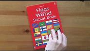 Flags of the World Sticker Book - Usborne