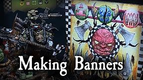 How To Make Paper Banners For Your Warhammer Army