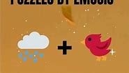 🌧️Emoji Riddles for a Rainy Day III🏃 #cosmicpuzzles #emojiquizz #emojichallenge #riddlechallenge