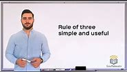 Rule of three - simple and useful