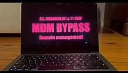 Macbook MDM BYPASS for T2 & M1 Chip LPro Apple remote management Bypass one-click tool