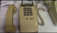 VINTAGE Western Electric 2554 Pushbutton Wall Telephone