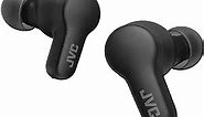 JVC New Gumy True Wireless Earbuds Headphones, Long Battery Life (up to 24 Hours), Sound with Neodymium Magnet Driver, Water Resistance (IPX4) - HAA7T2B (Olive Black), Compact