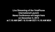 YotaPhone Goes on Sale Launch Event