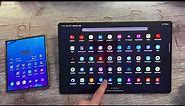 Galaxy Tab S8 How to Call and Text From Samsung Galaxy Phone