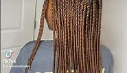 Color 30 butt length knotless braids | @ absolutebraids