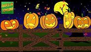 Five Little Pumpkins Sitting on a Gate - Halloween songs for kids cartoon YouTube video