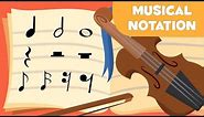 Musical Notation - Educational Videos about Music for kids