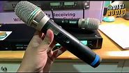 Professional Vocal Wireless Microphone MIPRO ACT323 + ACT32H 2 Handheld Mic ( WHM )