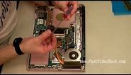 Sony Vaio Disassembly to fix POWER / CHARGING Problem.