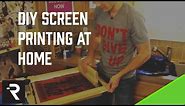 How to Screen Print: DIY Screen Printing at Home | FULL LENGTH DVD