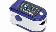OxiWizard Pulse Oximeter, Finger Pulse Oximeter and OLED Display, Pulse Oximeter Fingertip, Accurate Fast Sp02 Reading Oxygen Meter, Heart Rate Monitor for Adult Child with Lanyard and Batteries