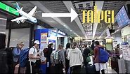 Full Trip Taiwan Taoyuan Airport to Downtown Taipei (Immigration, SIM Cards, ATM Usage & Train Ride)