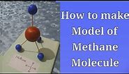 Model of Methane molecule / 3D model of chemistry #chemistry #science #model