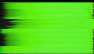 Effect green screen glitch