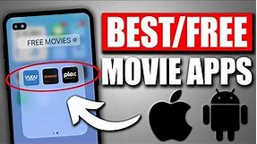 Top 3 Best FREE Movie Apps On Mobile (2024) - IOS/Android