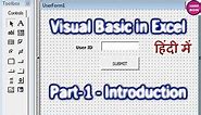 VISUAL BASIC INTRODUCTION-PART 1