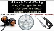 Motorcycle Electrical: Test Lights, Turn Signals and Electrical Issues