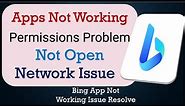 How To Fix Bing App not working | Not Open | Space Issue | Network & Permissions Issue