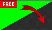 Red arrow animated || Green Screen, Transparent Background royalty free download