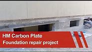Foundation Repair With Carbon Fiber Laminate