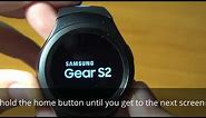 How to connect Samsung Gear s2 with odin