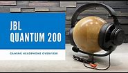 JBL Quantum 200 Gaming Headphones