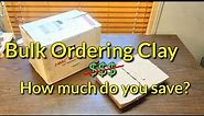 WHOLESALE Sculpting/Modeling CLAY: Where & Why I Order Bulk