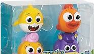 WowWee Pinkfong Baby Shark Bath Squirt Toy - 4 Count (Pack of 1) Assorted