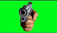 Pointing Gun Meme Green Screen