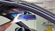 BMW Rear View Mirror Removal and Installation