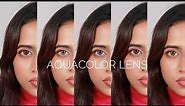 Aqualens : Aquacolor Lens : 5 Best Shades : Only Rs. 120 : Trial Only Rs. 99 : 1 Day Lens : BRISTI