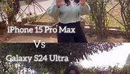 Stylelistings on Instagram: "📱iPhone 15 Pro Max vs Samsung Galaxy S24 Ultra 📸 FRONT CAMERA Which one do you think is better? . . . . . . . . . #s24ultra #iphone15promax #iphone #samsung #apple #explorepage #instagood #instareels #trendingmusic #diljit"