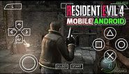 RESIDENT EVIL 4 PPSSPP MOBILE ANDROID GAMEPLAY