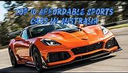 Top 10 Affordable Sports Cars in Australia