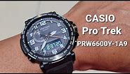 Casio Pro Trek PRW6600Y-1A9 unboxing and review