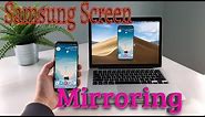 How To Do Screen Mirroring in Samsung Galaxy A20/A30/A50/A70 | Samsung Samrtview #HelpingMind