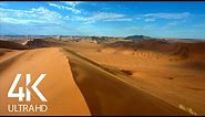 8 HOURS Desert Wind Sounds Blowing Across Sand Dunes - 4K Nature Soundscapes