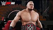 WWE 2K18 Exclusive - Brock Lesnar Full Entrance!