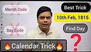 Calendar Trick Without Code